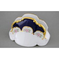 Подставка для салфеток 8.5 см Розовый цветок, кобальт 20114621-0419 LEANDER