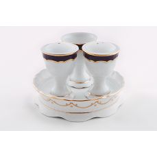 Набор для приправ Соната 4 предмета Кобальтовый орнамент 07162512-1357 LEANDER