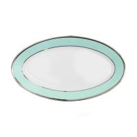 Овальное блюдо Mir 22x13 см Ethereal Blue Porcel