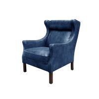 Кресло 77x96x105 blue  ROOMERS FURNITURE