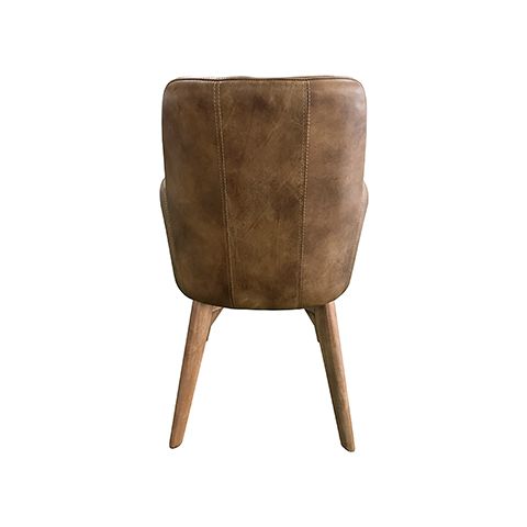 Полукресло 60x61x84 Camel Brown#66  ROOMERS FURNITURE