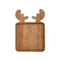 Менажница дубовая 'Олень' большая 27х19 см Uneca