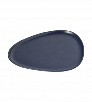 Тарелка средняя, каменная керамика, цвет темно-синий, LIND DNA 990168