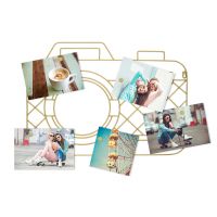 Держатель для фотографий магнитный Memory Cam золотой