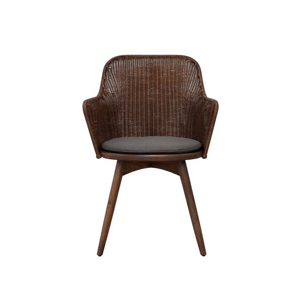 Полукресло 56x61x85 grey  ROOMERS FURNITURE