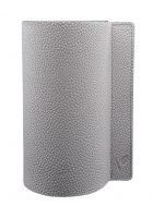 Ваза для цветов с кожаной отделкой серая, Vero VR-03GR