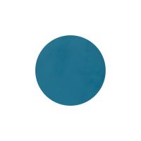Подставка под кружку из натуральной кожи круглый 10 см, цвет сине-зеленый, LIND DNA 991152