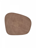 Подставка под кружку из кожи трапеция 12х11 см коричневый, NUPO Vero 521008