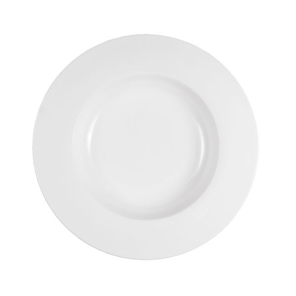 Тарелка суповая 24 см AGLOS, фарфор, белый LE COQ