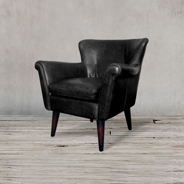 Кресло 80x81x79 Black  ROOMERS FURNITURE