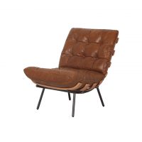 Полукресло 63x91x80 см Cuba brown ROOMERS FURNITURE