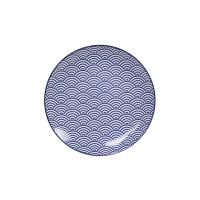 Тарелка  white, blue  TOKYO DESIGN