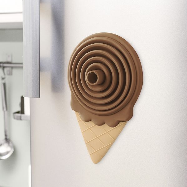 Воронка для бутылки Gelato шоколад магнитная