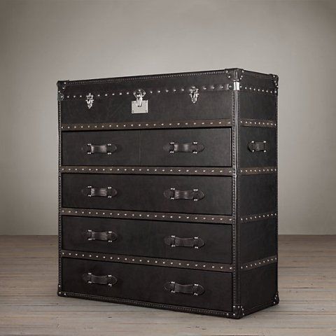 Комод Ампель 120x90x126 Black  RESTORATION HARDWARE