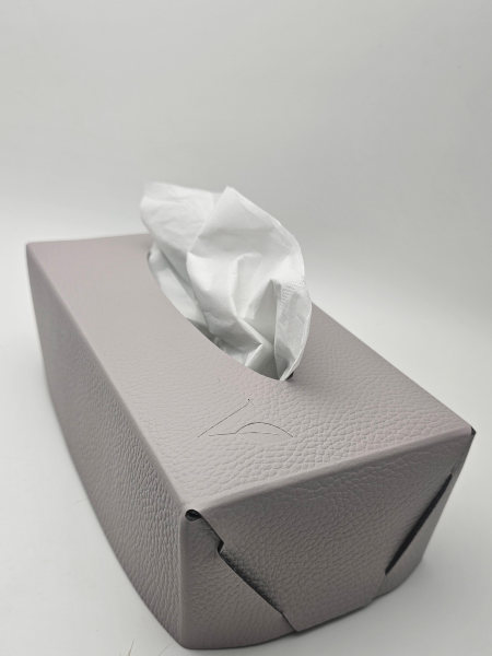 Салфетница из кожи, серый 23х12х7 см, HIPPO Vero VR-01GR