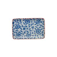 Тарелка  Dark Blue/Red Rim  TOKYO DESIGN