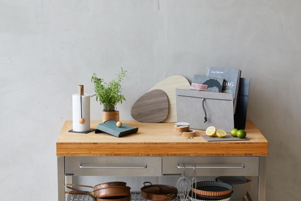 Держатель для бумажных полотенец 30х13 см, цвет черный, HIPPO LIND DNA 983635