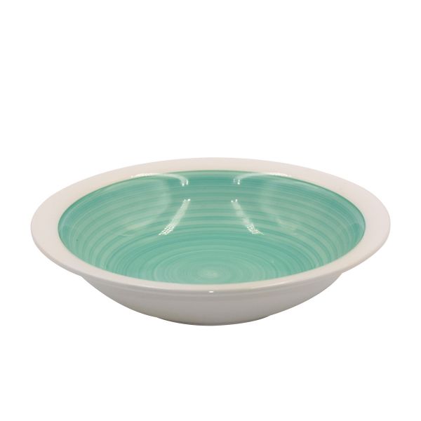 Тарелка глубокая Magna 600 мл бирюзовая 2 шт Papi
