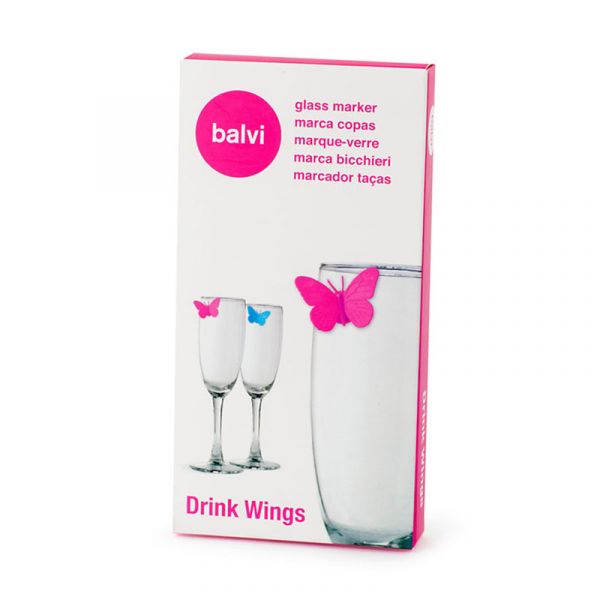 Маркеры для бокалов Drink Wings 10шт.