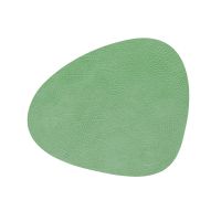 Сервировочная салфетка из натуральной кожи фигурная, цвет лесной зеленый, Hippo LIND DNA 990211