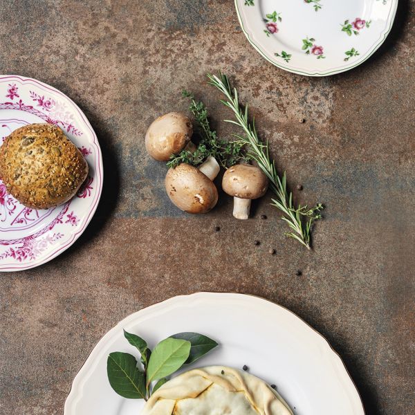 Кофейная пара 100 м Anthiros, белый/розовый, фарфор, LE COQ