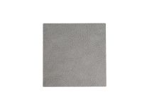 Подставка под кружку из натуральной кожи квадратный 10x10 см, цвет серый антрацит, HIPPO LIND DNA 98864