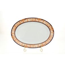 Блюдо овальное 39 см Мрамор 02111525-0504 LEANDER
