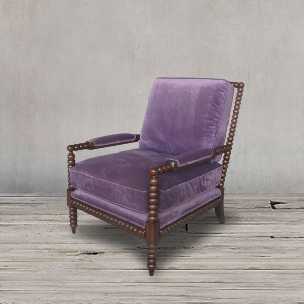 Кресло Сезар 70x92x94 lavender  ROOMERS FURNITURE