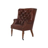 Кресло Эдвард 81x83x110 см Vintage cigar ROOMERS FURNITURE