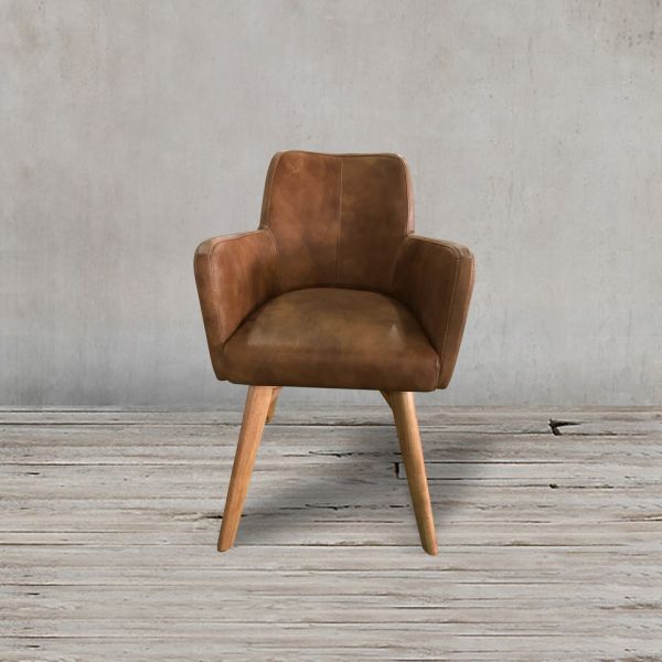 Полукресло 60x61x84 Camel Brown#66  ROOMERS FURNITURE