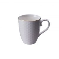 Кружка 8.5x8.5x10 white, gold 380 TOKYO DESIGN