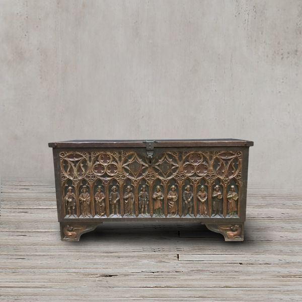 Сундук XX век, Испания 126.5x51x66 Multicolor  ROOMERS ANTIQUE