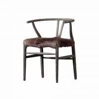 Полукресло 57x57.5x78 Brown  ROOMERS FURNITURE