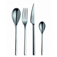 Набор столовых приборов на 6 персон, 24 предмета, нержавеющая сталь 18/10, Sintesi BUGATTI