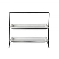 Набор 40,3 смx14 смx33,8 см white/grey  Costa Nova