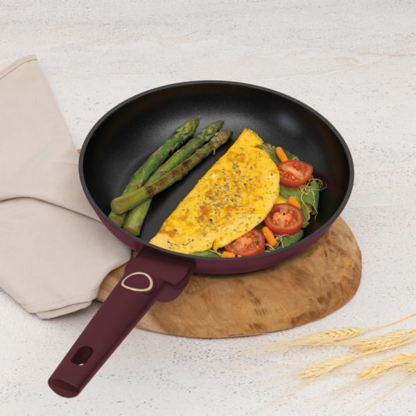 Сковорода, 24 см, Berlinger Haus, Leonardo , бордовый     (6)     BH/8023