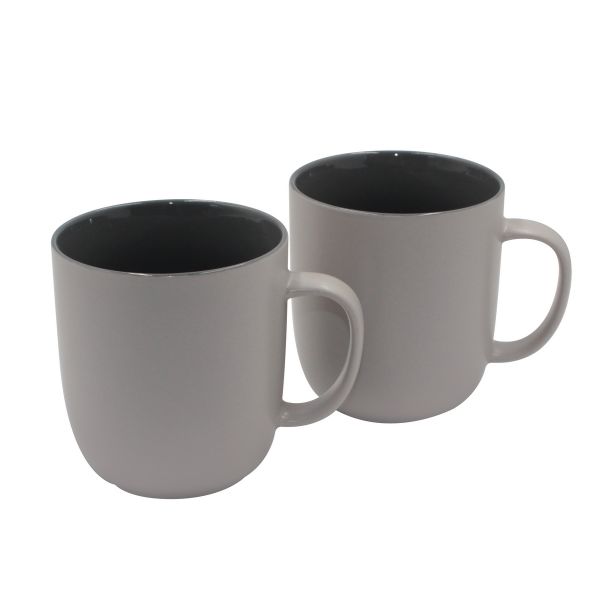 Кружка Solis 400мл графитовая 2шт.