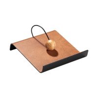 Салфетница для бумажных салфеток кожаная прямоугольная , LIND DNA 991328