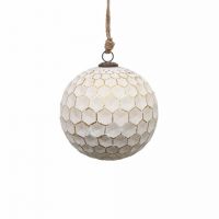 Новогодняя игрушка 15x15x15 см white, gold EL-32B ROOMERS FURNITURE