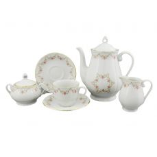 Кофейный сервиз 15 предметов Верона Мелкие цветы 67160714-0158 LEANDER
