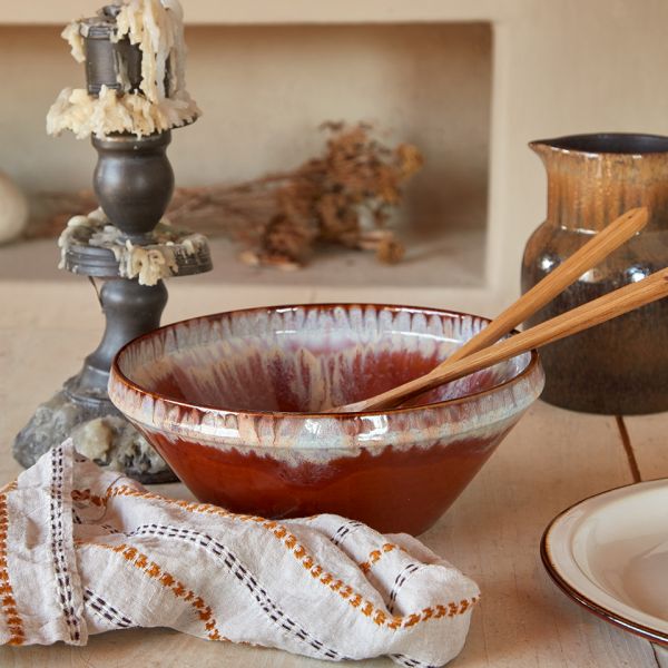 Салатник 32.4 см, 4.52 л Poterie Caramel-latte CASAFINA BY COSTA NOVA
