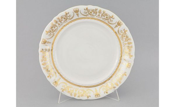 Блюдо круглое 32 см Золотые узоры 07111315-1373 LEANDER