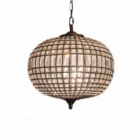 Люстра Казбах 85x85x61 bronze/clear  ROOMERS FURNITURE