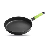 Сковорода Индукционная ?28cm, с зеленой силиконовой ручкой, h=5 cm     (10)     37128i