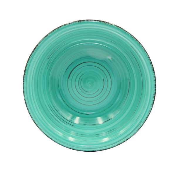 Тарелка глубокая Aria 850 мл бирюзовый 2 шт Papi
