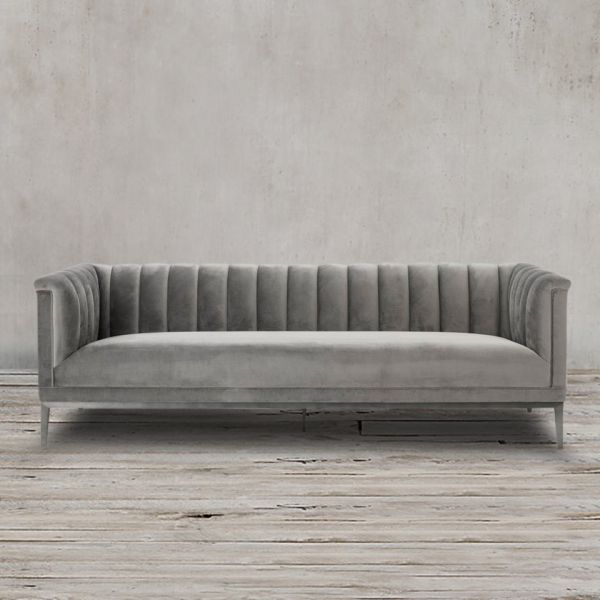 Диван Арам 223x83x73 dark grey  ROOMERS FURNITURE