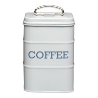 Банка для хранения 17x11 см, нержавеющая сталь, серый, Living Nostalgia KITCHEN CRAFT