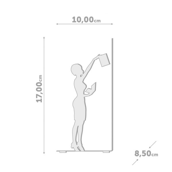 Держатель для книг The Library черный