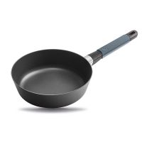 Сотейник Индукционный ?24cm, с серой силиконовой ручкой, h=7 cm     (10)     37224g