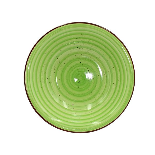 Тарелка глубокая Aria 850мл зеленый 2шт.